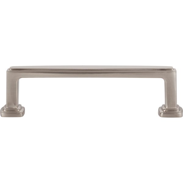 96 mm Center-to-Center Satin Nickel Richard Cabinet Pull - Image 6