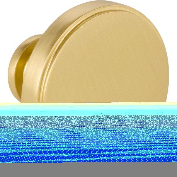 1-3/4" Diameter Brushed Gold Richard Cabinet Knob - Image 3