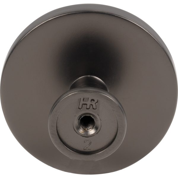 1-3/4" Diameter Brushed Pewter Richard Cabinet Knob - Image 4