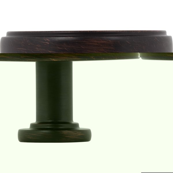 1-3/4" Diameter Brushed Oil Rubbed Bronze Richard Cabinet Knob - Image 5