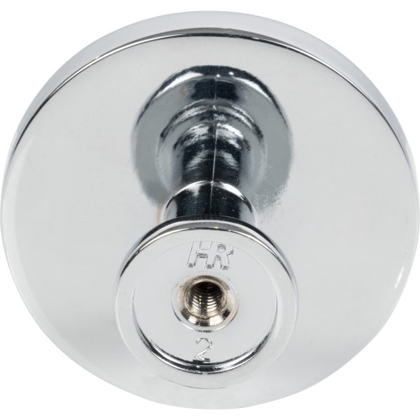 1-3/4" Diameter Polished Chrome Richard Cabinet Knob - Image 4