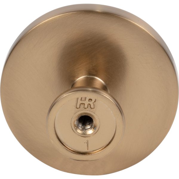 1-3/4" Diameter Satin Bronze Richard Cabinet Knob - Image 4