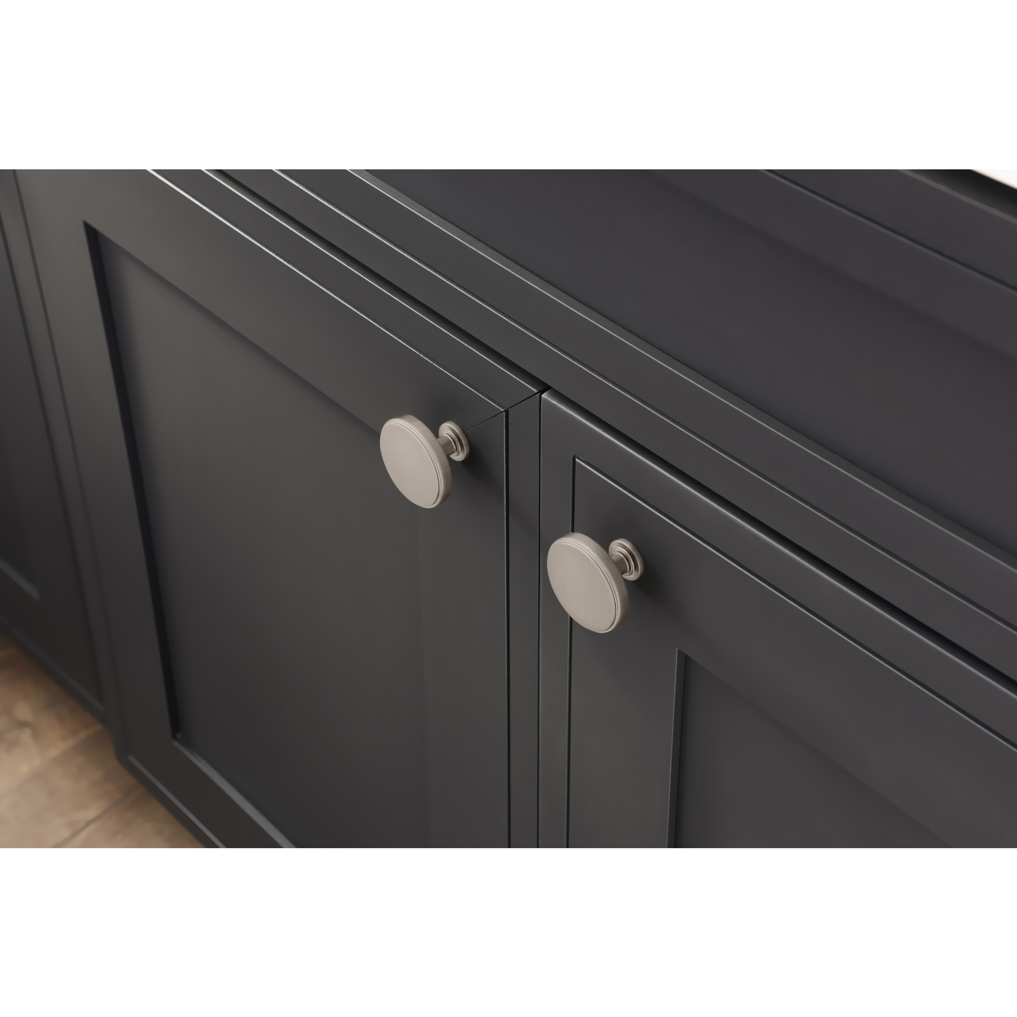 Richard Cabinet Knob (171L) in Satin Nickel