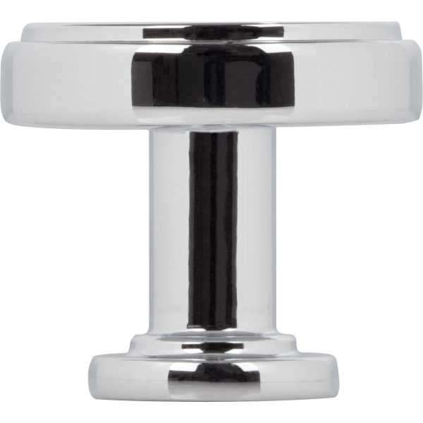 1-1/4" Diameter Polished Chrome Richard Cabinet Knob - Image 5