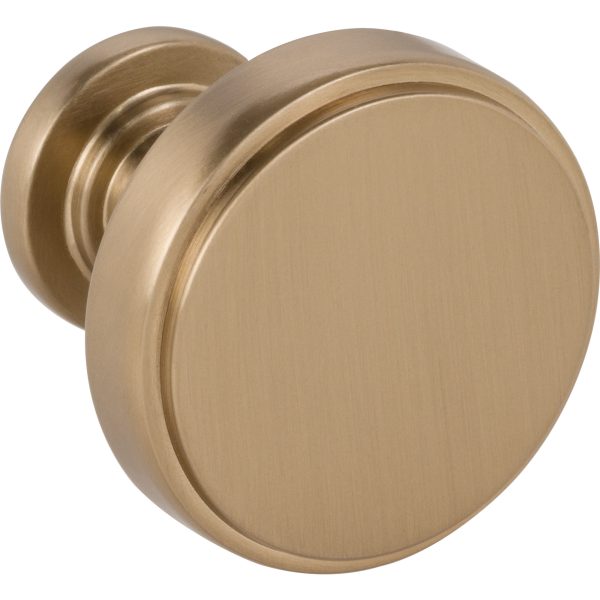 1-1/4" Diameter Satin Bronze Richard Cabinet Knob - Image 3