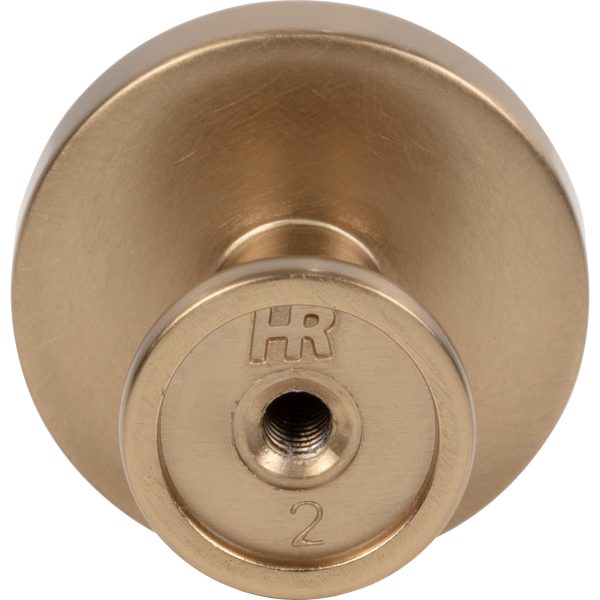 1-1/4" Diameter Satin Bronze Richard Cabinet Knob - Image 4