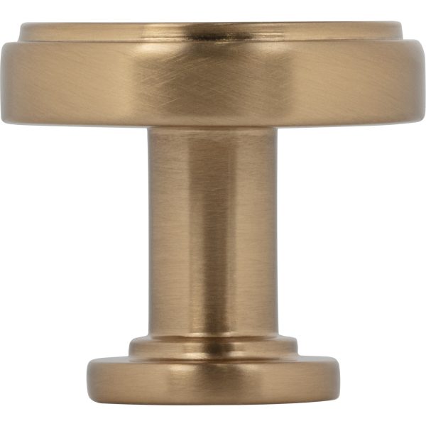 1-1/4" Diameter Satin Bronze Richard Cabinet Knob - Image 5