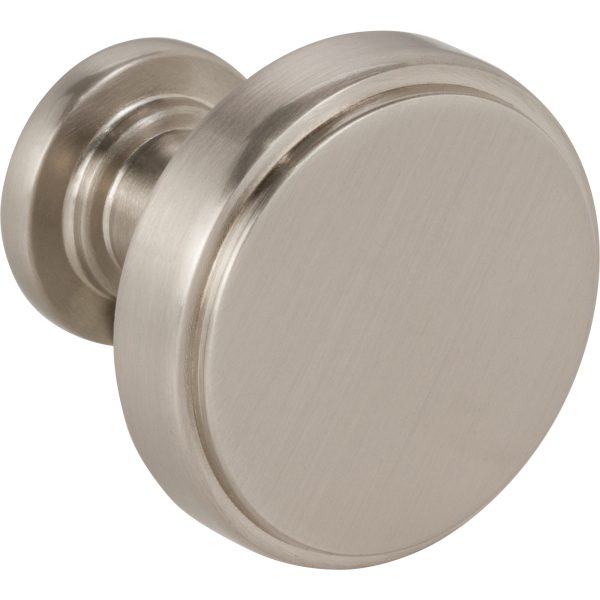1-1/4" Diameter Satin Nickel Richard Cabinet Knob - Image 3