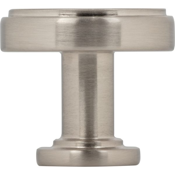 1-1/4" Diameter Satin Nickel Richard Cabinet Knob - Image 5