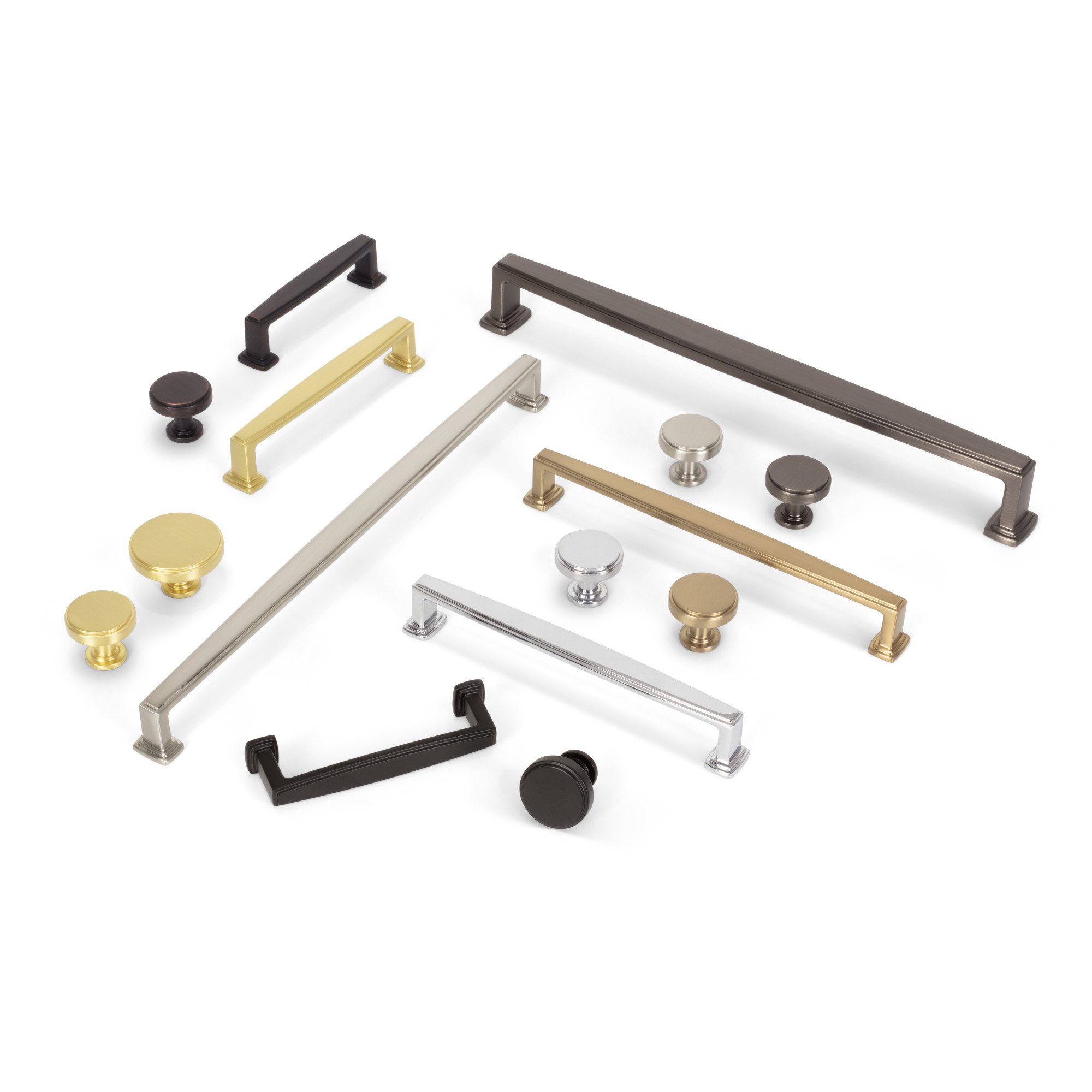 Richard Cabinet Knob (171) in Satin Nickel