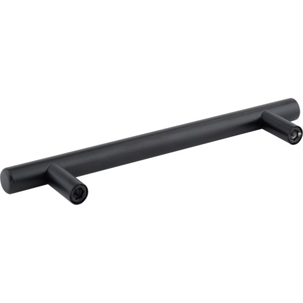 128 mm Center-to-Center Hollow Matte Black Stainless Steel Naples Cabinet Bar Pull - Image 4