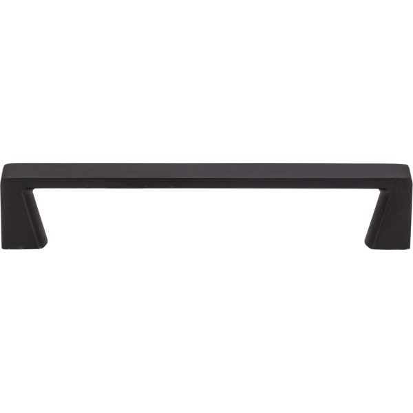 128 mm Center-to-Center Matte Black Square Boswell Cabinet Pull - Image 3