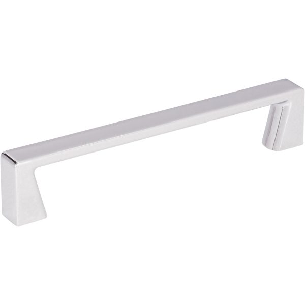 128 mm Center-to-Center Polished Chrome Square Boswell Cabinet Pull