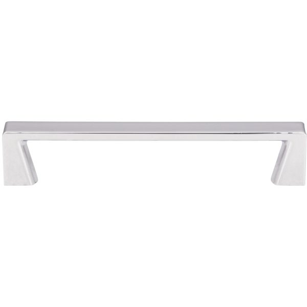 128 mm Center-to-Center Polished Chrome Square Boswell Cabinet Pull - Image 3