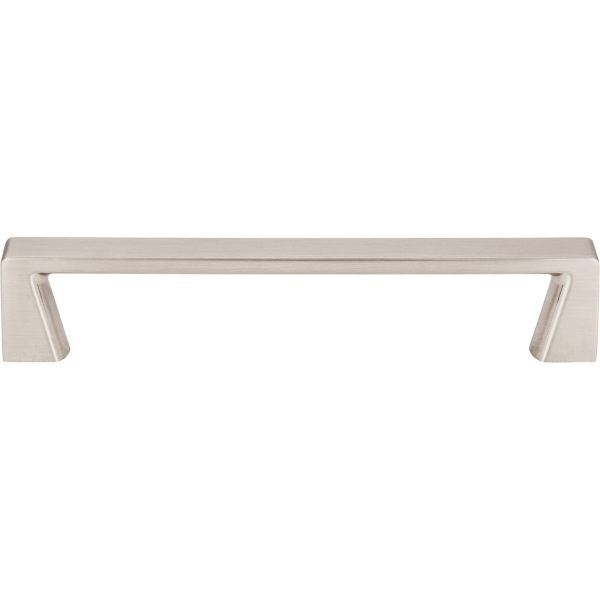 128 mm Center-to-Center Satin Nickel Square Boswell Cabinet Pull - Image 3
