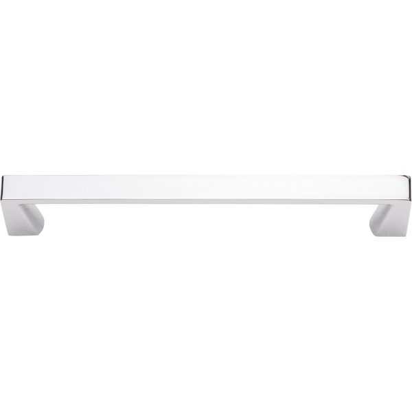 160 mm Center-to-Center Polished Chrome Square Boswell Cabinet Pull - Image 4