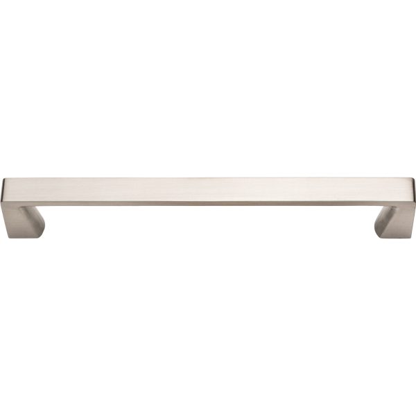 160 mm Center-to-Center Satin Nickel Square Boswell Cabinet Pull - Image 4