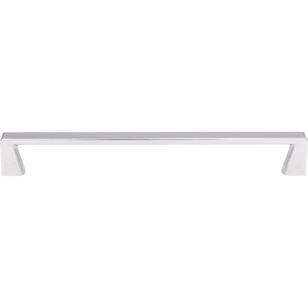 192 mm Center-to-Center Polished Chrome Square Boswell Cabinet Pull - Image 3