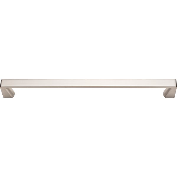 224 mm Center-to-Center Satin Nickel Square Boswell Cabinet Pull - Image 4
