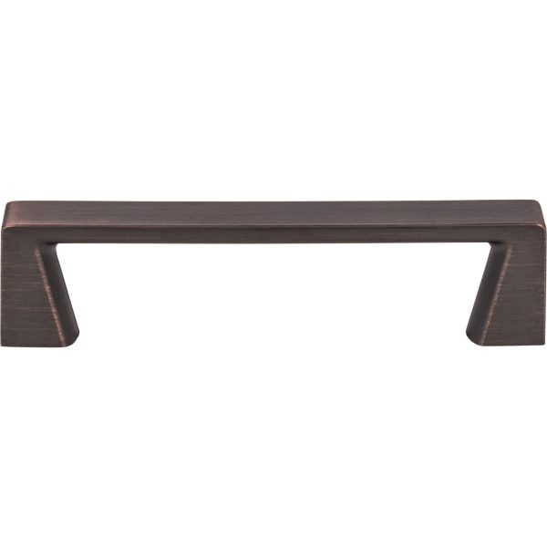 96 mm Center-to-Center Brushed Oil Rubbed Bronze Square Boswell Cabinet Pull - Image 3