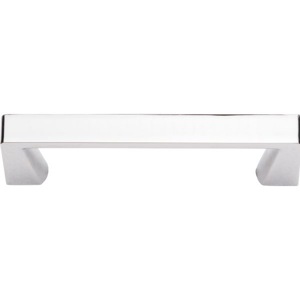 96 mm Center-to-Center Polished Chrome Square Boswell Cabinet Pull - Image 4