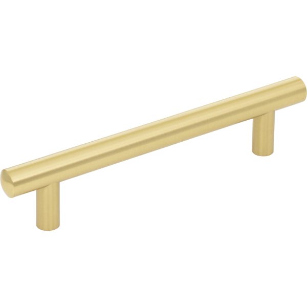 128 mm Center-to-Center Brushed Gold Key West Cabinet Bar Pull