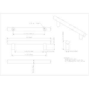 Key West Cabinet Pull – 128 mm in Satin Nickel