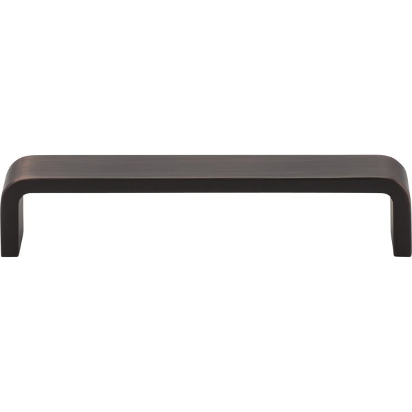 128 mm Center-to-Center Brushed Oil Rubbed Bronze Square Asher Cabinet Pull - Image 3