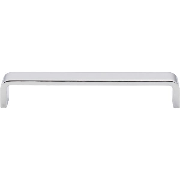 160 mm Center-to-Center Polished Chrome Square Asher Cabinet Pull - Image 3