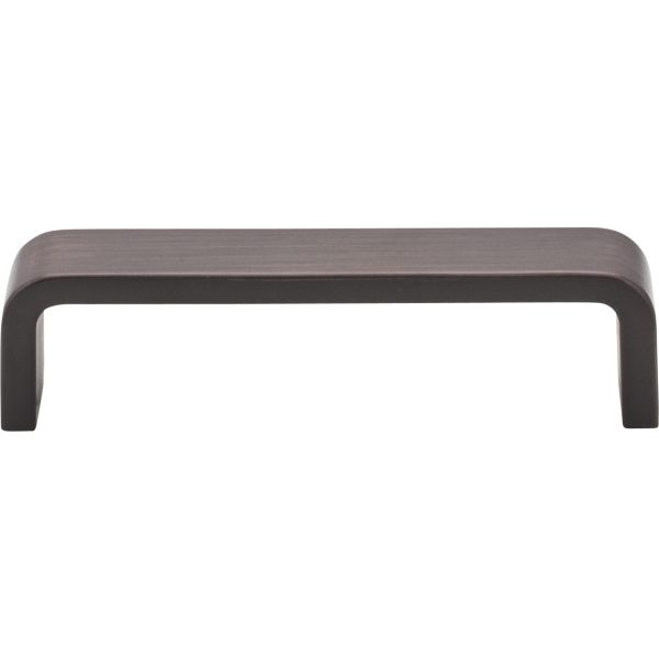 4" Center-to-Center Brushed Oil Rubbed Bronze Square Asher Cabinet Pull - Image 3