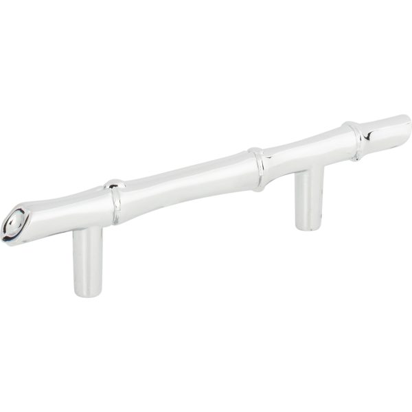 Bamboo Pull 3 Inch (c-c) Polished Chrome - Image 3