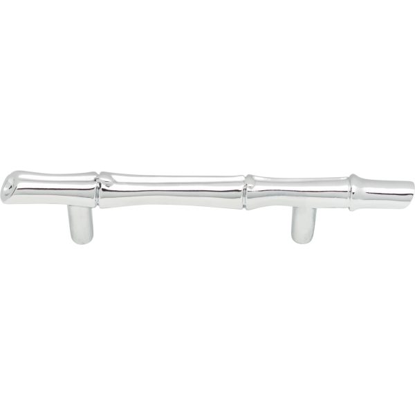 Bamboo Pull 3 Inch (c-c) Polished Chrome - Image 4