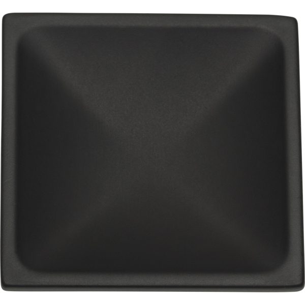 Dap Square Knob 2 Inch Matte Black - Image 4
