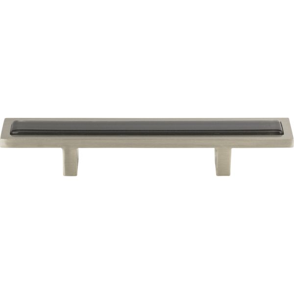 Spa Black Pull 3 Inch (c-c) Brushed Nickel