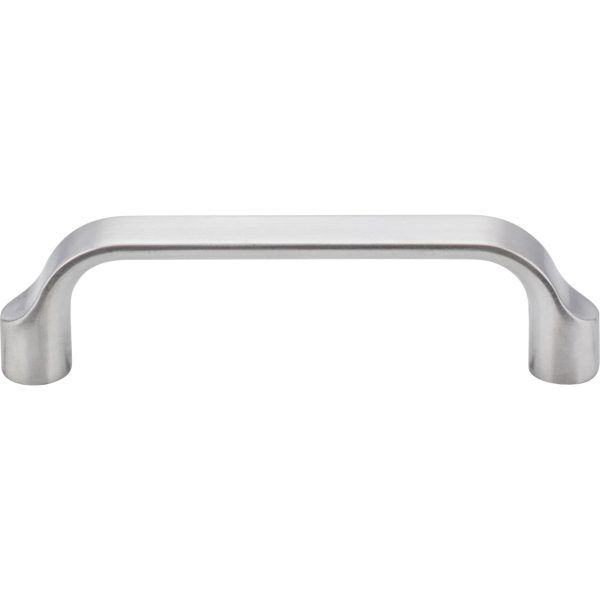 96 mm Center-to-Center Brushed Chrome Brenton Cabinet Pull - Image 3