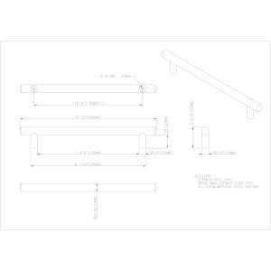 Key West Cabinet Pull – 192 mm in Satin Nickel