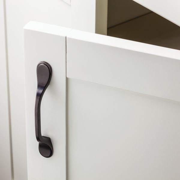 96 mm Center-to-Center Brushed Oil Rubbed Bronze Kenner Cabinet Pull - Image 4