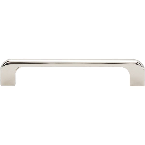 128 mm Center-to-Center Polished Nickel Alvar Cabinet Pull - Image 3