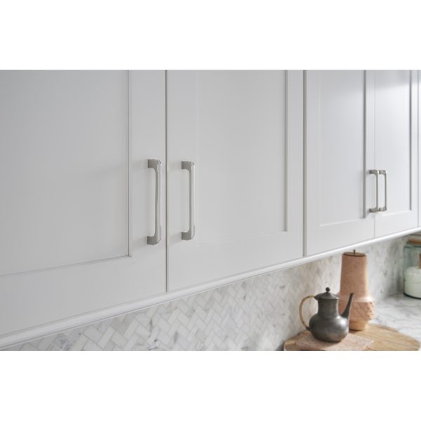 128 mm Center-to-Center Polished Nickel Alvar Cabinet Pull - Image 4