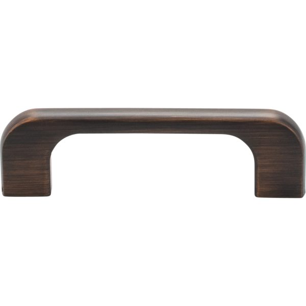 3" Center-to-Center Brushed Oil Rubbed Bronze Alvar Cabinet Pull - Image 3