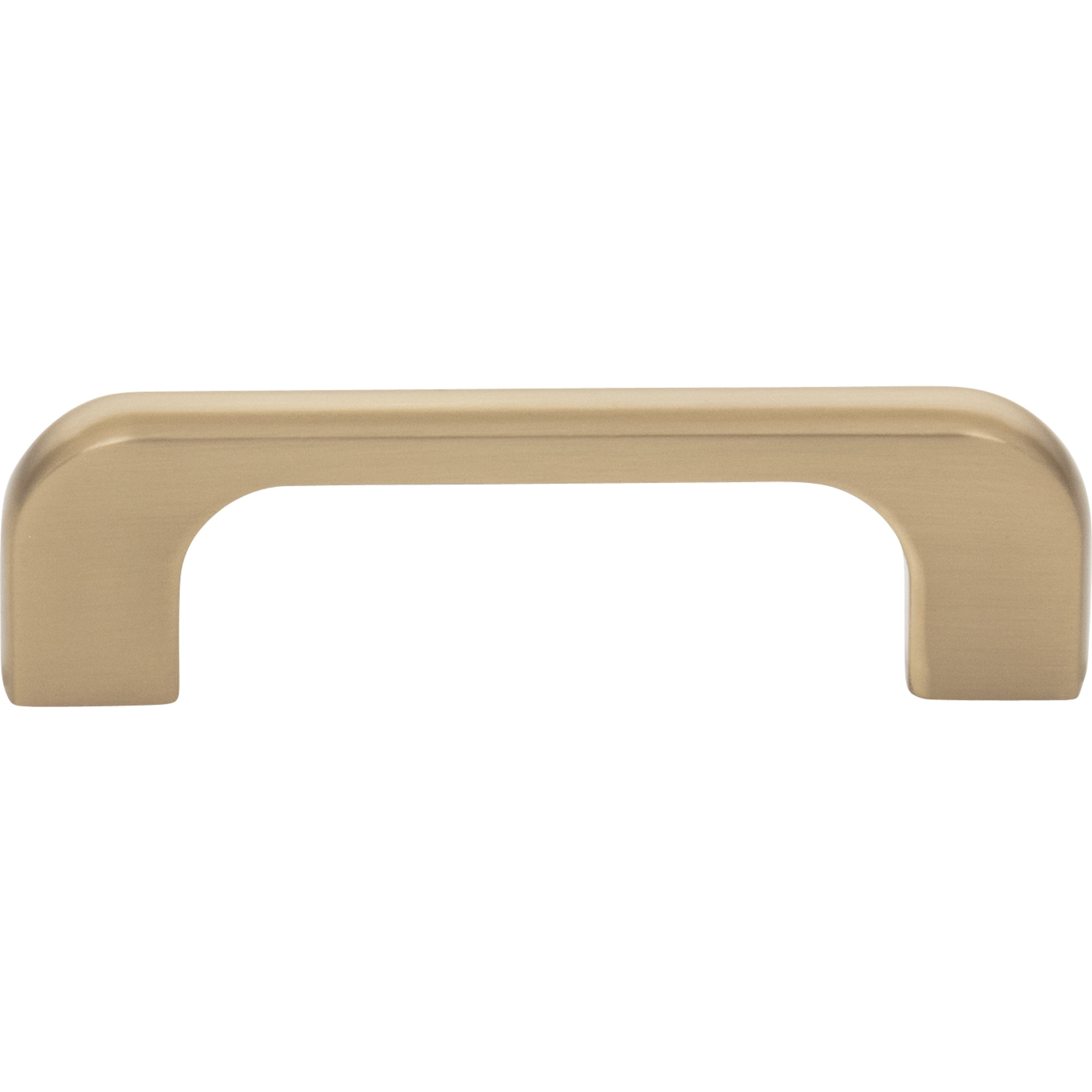 3" Center-to-Center Satin Bronze Alvar Cabinet Pull - Image 3