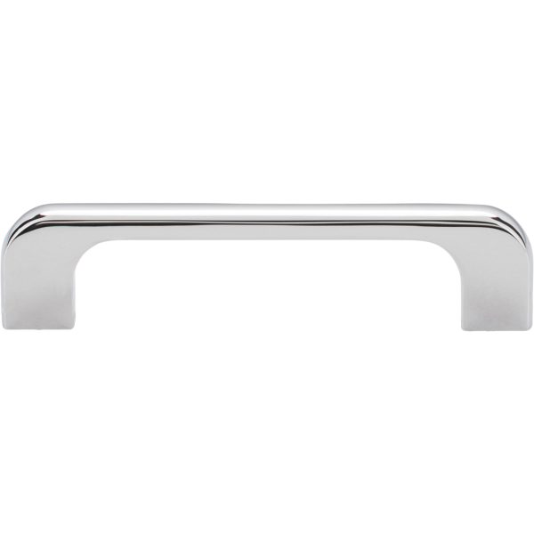96 mm Center-to-Center Polished Chrome Alvar Cabinet Pull - Image 3