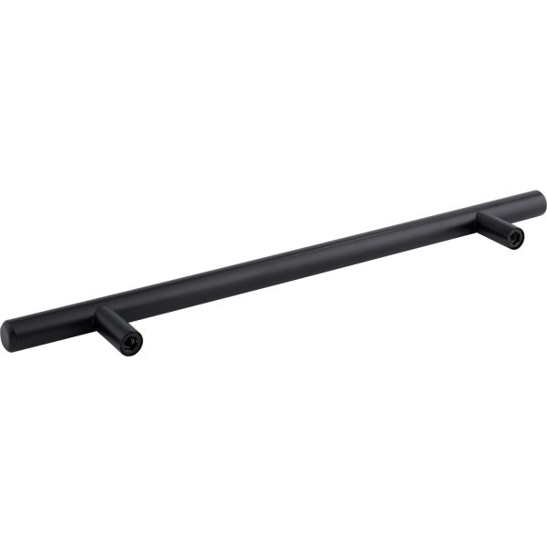 192 mm Center-to-Center Hollow Matte Black Stainless Steel Naples Cabinet Bar Pull - Image 4
