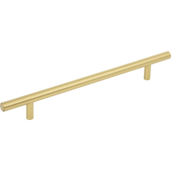 192 mm Center-to-Center Brushed Gold Naples Cabinet Bar Pull