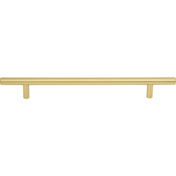 192 mm Center-to-Center Brushed Gold Naples Cabinet Bar Pull - Image 3