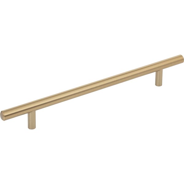 192 mm Center-to-Center Satin Bronze Naples Cabinet Bar Pull