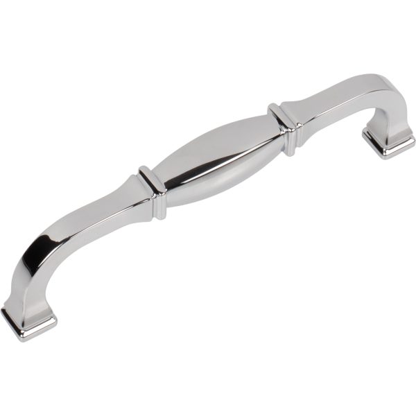 128 mm Center-to-Center Polished Chrome Audrey Cabinet Pull - Image 6