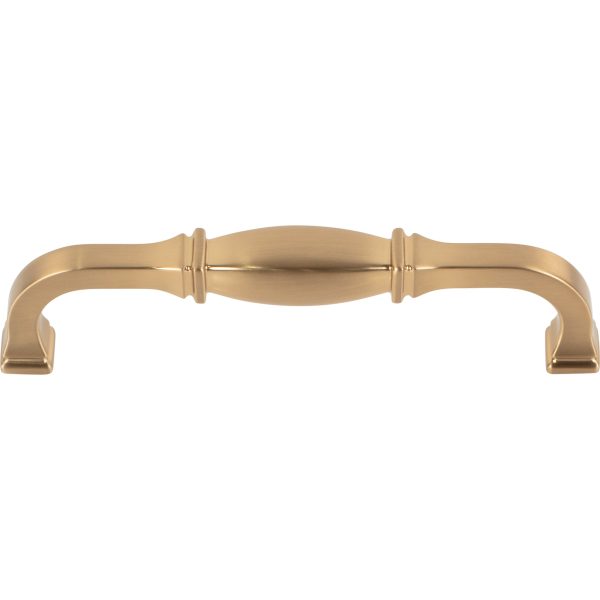 128 mm Center-to-Center Satin Bronze Audrey Cabinet Pull - Image 4