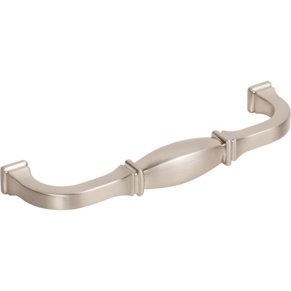 128 mm Center-to-Center Satin Nickel Audrey Cabinet Pull - Image 5