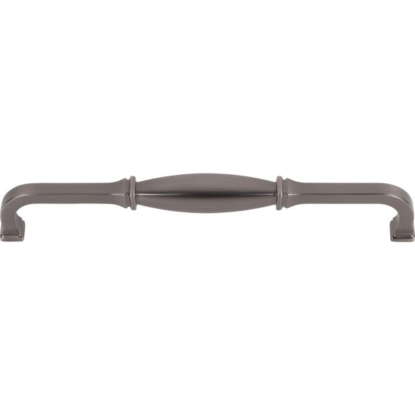 12" Center-to-Center Brushed Pewter Audrey Appliance Handle - Image 4